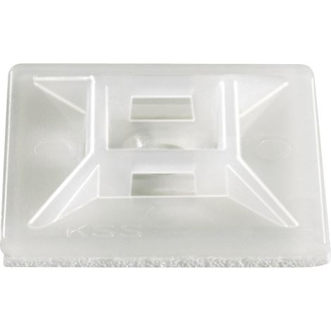 Embase de fixation Plage de Ø du faisceau: 3.60 mm (max) TRU COMPONENTS TC-HCR102203 1593045 noir 1