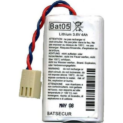 BATTERIA ANTIFURTO ANTIF-BAT05 Litio 3,6V 4Ah, compatibile con Logisty BATLi05