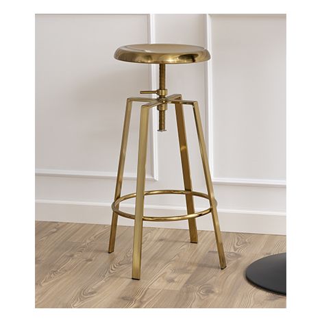 Goose Tabouret de bar doré. (1/5)