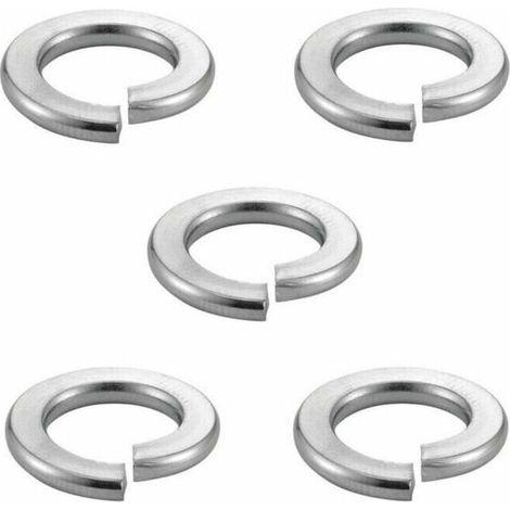 5x Rondelle frein grower 4mm DIN 127 B acier inoxydable A2 (1/2)