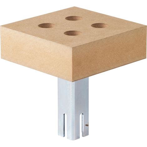 wolfcraft 1 Schnellwechsel-Adapterplatte WSS - 6065000 (1/2)