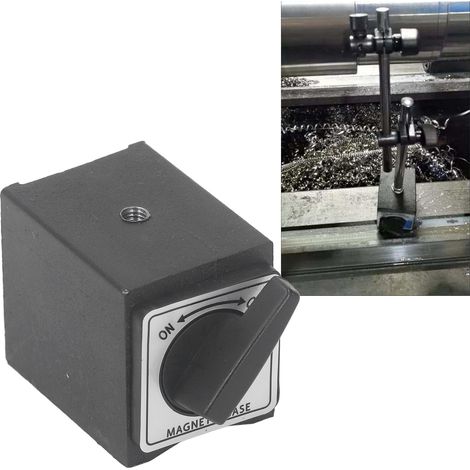 Magnetische Fassung mit 33 lbs Stützkraft, M5-Gewindezifferblatt, V-förmige magnetische Uhrenhalterung, Magnet. (1/5)