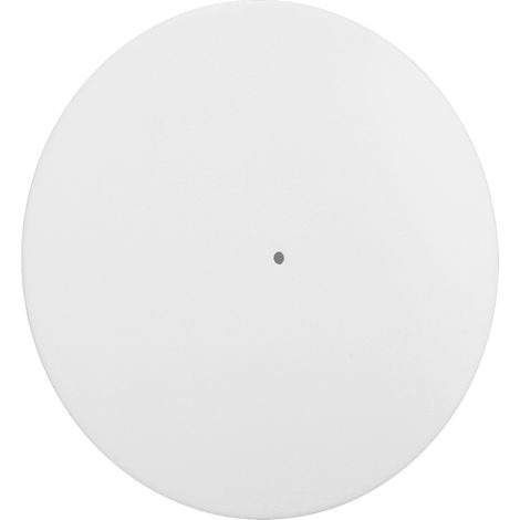 Tapis de platine vinyle antistatique en acrylique blanc laiteux pour platine 30 cm (12 pouces). (1/5)