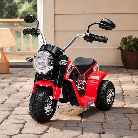 Moto électrique pour enfant rouge en PP 72 x 57 x 56 cm (1/5)
