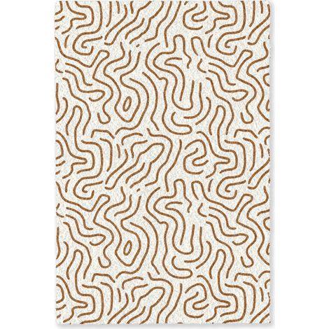 ALFOMBRA Minimalista - Estampado - Terracota 80x120 cm (1/5)
