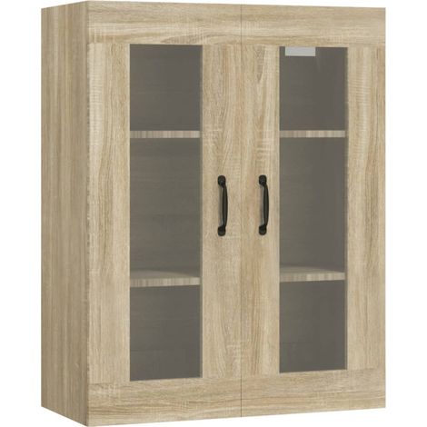 Maison Exclusive - Armadietto Pensile a Parete Rovere Sonoma 69,5x34x90 cm