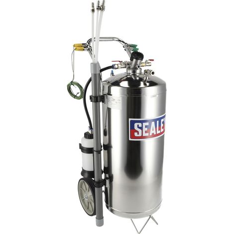 Sealey Air Operated Stainless Steel Fuel Drainer 40L TP200S (1/5)