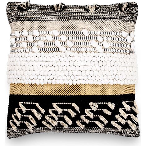Boho Bali Style Cushion - Cover and Filling Included - Clarissa Multicolour (1/5)