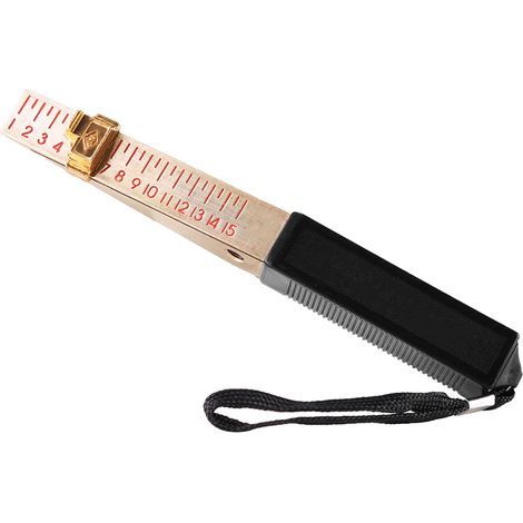 Wedge-shaped Vernier thickness gauge, flatness measuring tool for technical inspection (0.5 mm) (1/5)