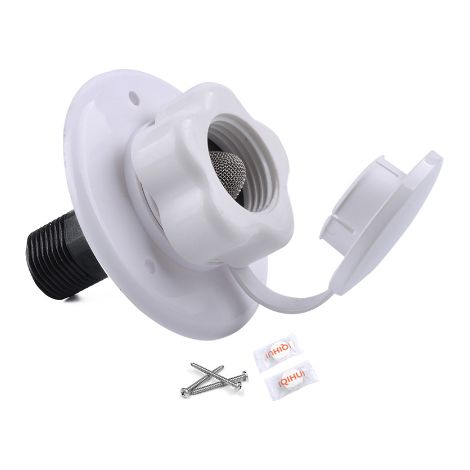 Accessori per camper, serbatoio dell'acqua per auto modificato, valvola unidirezionale per l'acqua (bianca) (1/4)