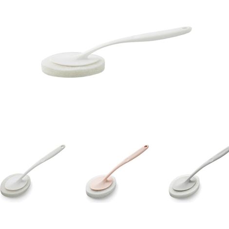de 2 brosses de nettoyage avec éponge pour salle de bain et (1/5)