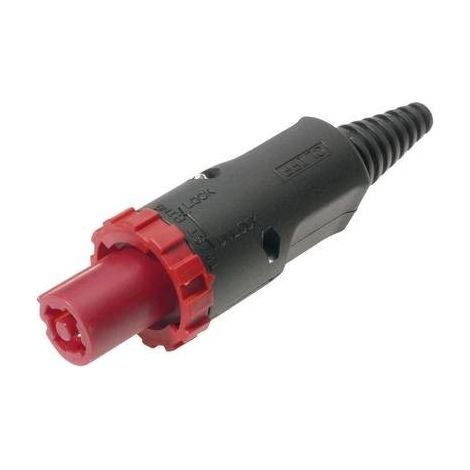 Cliff FCR2067 Connettore di alimentazione FC Spina dritta Tot poli: 3 + PE 20 A Rosso 1 pz.