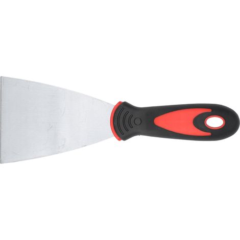 Maler-Spachtel Edelstahl 80 mm mit PVC-Griff