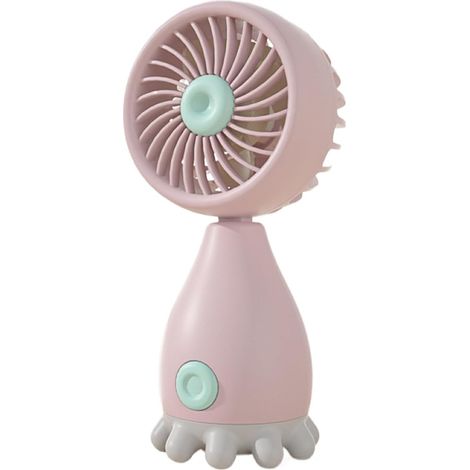 Mini ventilateur de voyage portable à trois vitesses, mini ventilateur de bureau silencieux, en ABS. (1/5)