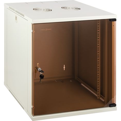 RackMatic - Serveur rack 19" murale 12U blanc SOHOrack 540x450x584 mm (1/5)