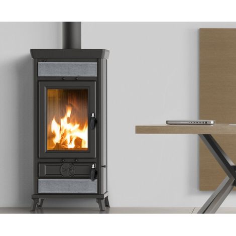 Poêle à bois en pierre - THERMOROSSI Vittoria Evo6 Stone 12.7 kW (1/5)