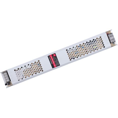 Transformateur LED fin 22mm boîtier alliage aluminium dissipateur thermique 24V 16.7A 400W 190-240V pour éclairage (1/5)