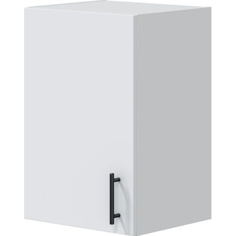 Wandschrank 40 cm mit einer Tür weiß - Chiria