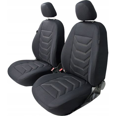 Fundas para coche DELANTERAS 1+1 RENAULT Scenic Master COMFORT blanco uni (1/5)