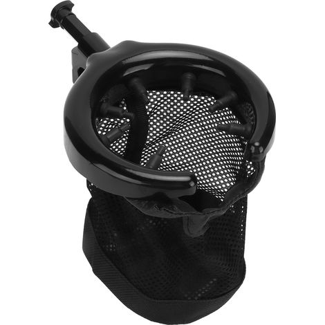 Support Gobelet Moto Guidon Porte-Gobelet Pliable Réglable 7 Positions Universel 22mm Noir (1/5)