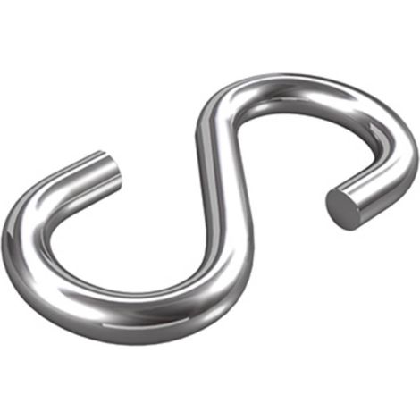 dörner + helmer 4910074 Crochet en S 32 mm Acier inox A2 20 pc(s) (1/3)