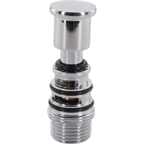 Lecreatekit Robinet Inverseur de Douche avec Mécanisme à Ressort, Robinet de Baignoire Triple en Cuivre, Installation Facile (A1001)