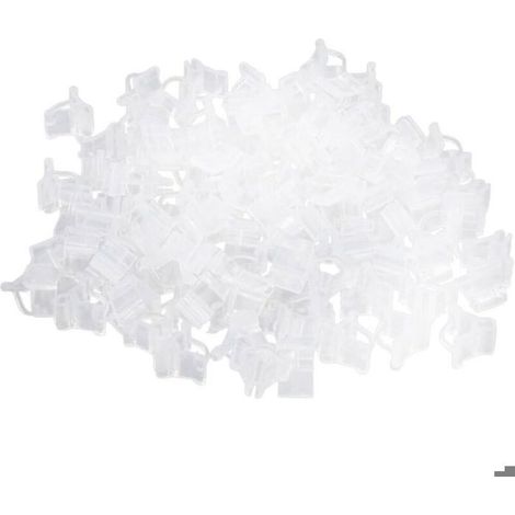 100 Pcs Pince De Greffe Clip Spécial De Greffe Tomate Seedling Greffage Clip Aubergine Grafting Clamp (1/5)
