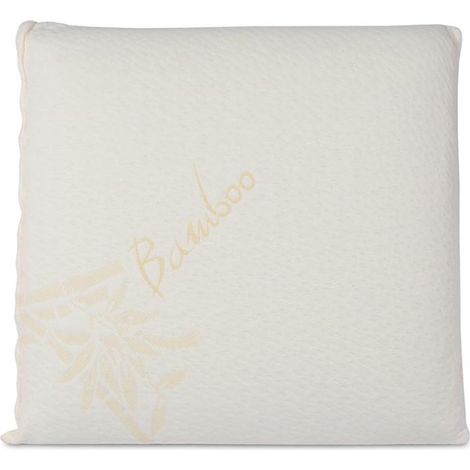 OLYMPE LITERIE Oreiller 60x60 cm BAMBOO Mousse avec mémoire de forme (1/8)