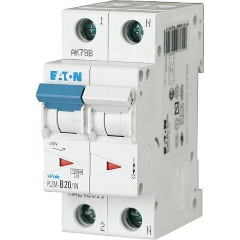 Eaton LEITUNGSSCHUTZSCHALTER 2TE (PLZM-C20/1N-MW)