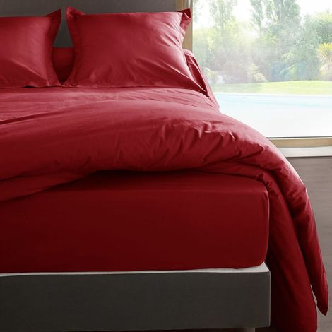 Housse de couette Rubis en percale 140 m (1/2)