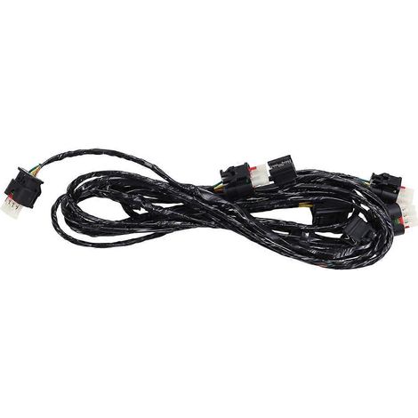 Faisceau de câblage pour radar de recul de pare-chocs arrière de voiture 61129244425 Noir (1/5)