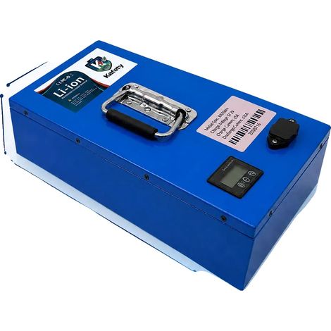 Batteria agli ioni di litio, capacità 30Ah, adatta per dispositivi da 3000W, caricabatterie da 60V 30Ah (1/2)
