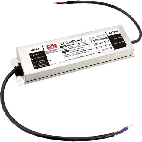 [NEUWERTIG] B-Ware Mean Well Led Treiber Netzteil Konstantspannung Dimmer Metall Ip65 Schutzart