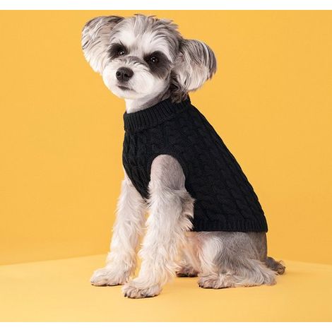 Maglione per cani, morbido maglione a collo alto per cuccioli, scaldacorpo per cani, cappotto per cani, cardigan invernale per cani, maglieria, abbigliamento invernale per cani Unifar (1/5)