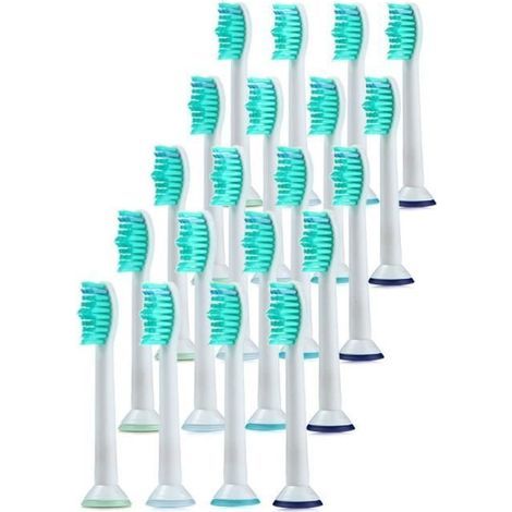 20pcs HX 6014 Replacement Brush Heads for Electric Toothbrush (1/4)