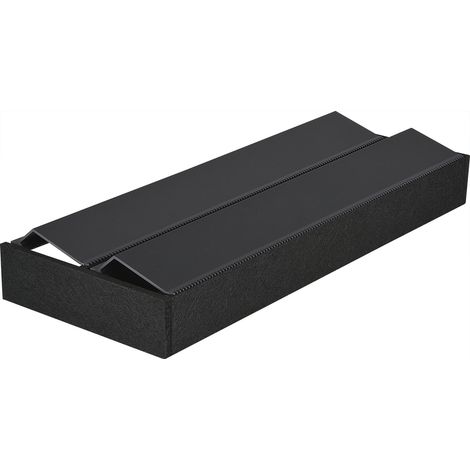 Rockenhausen OrganiQ Folienhalter - Folienspender, Naturfasern schwarz