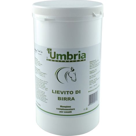 Lievito di birra mangime complementare per cavalli 1000 g