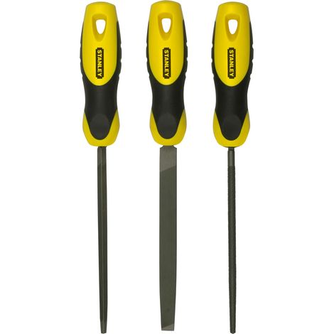 STANLEY 0-22-445 Juego 3 limas 6" / 150 mm  STANLEY 0-22-445
