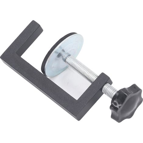 Lot de 4 serre-joints pour le travail du bois, serrage de 10 à 57 mm, fixation pour bois, serre-joints en C renforcés et allongés. (1/5)