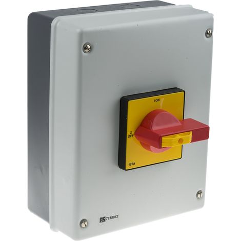 Coupe-circuit, 4P, 125 A, 75 kW ( Prix pour 1 ) (1/3)
