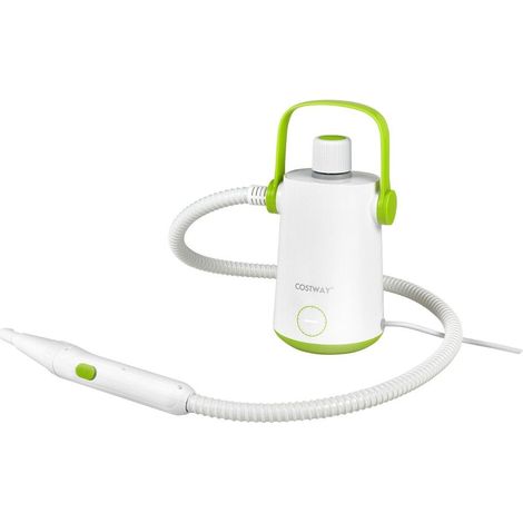 Limpiador a vapor multiusos maquina de limpieza a vapor portatil de mano con 1000 w de potencia verde