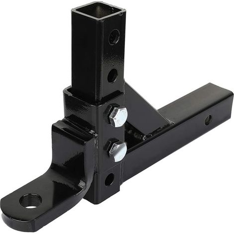Remorque Réglable À 4 Niveaux De 10 ", Support De Boule D'attelage for Récepteur De 2", Bras De Remorque Réglable, Bras De Liaison De Voiture À Connexion Rapide (1/5)