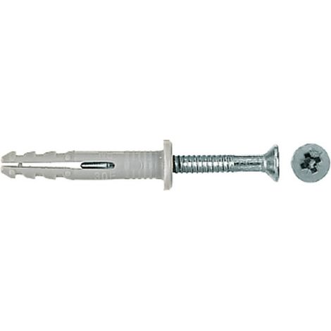 Fischer 100x Nageldübel N 5 x 30/5 P Nagelschraube - 50338