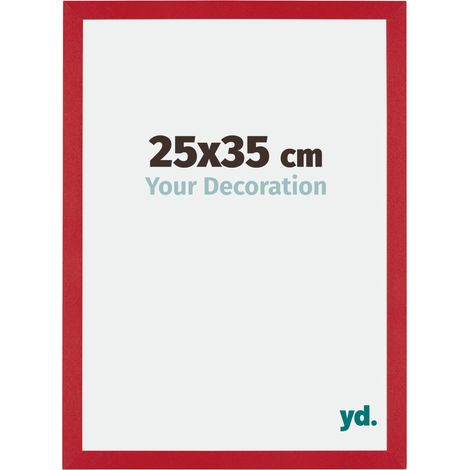 Cadre Puzzle 25x35 cm - Rouge - MDF - Mura. (1/5)