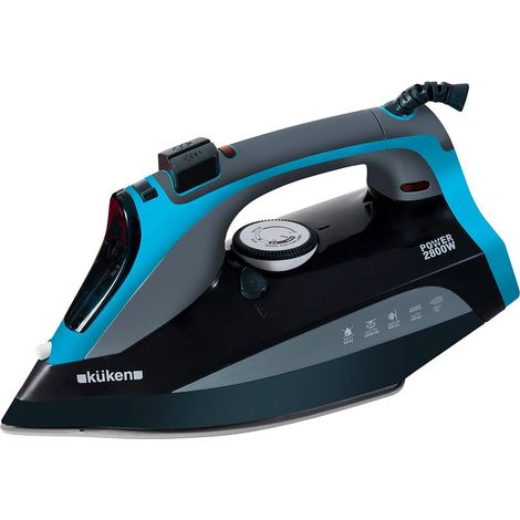 Plancha de Vapor con Suela Inoxidable 2800W Kuken (1/5)