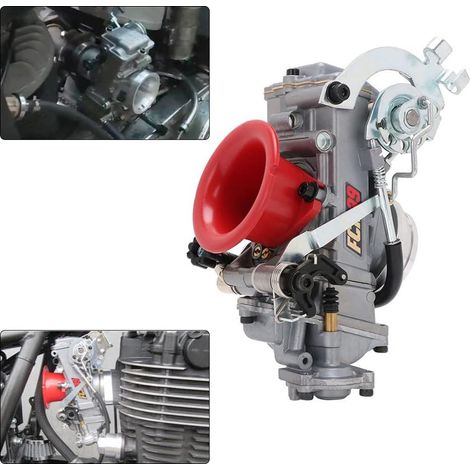 FCR 41 mm, 41 mm Motorrad-Vergaser für 300 cc bis 650 cc Motor Dirt Bike Quad ATV UTV Scooter Go Kart