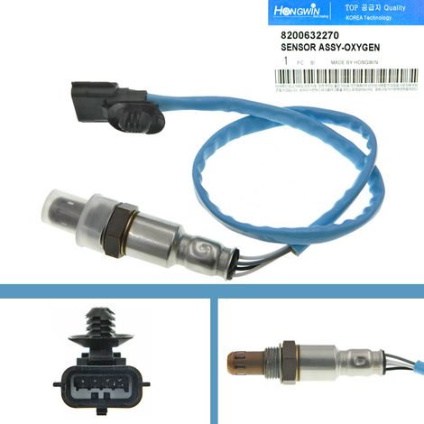 Capteur d'oxygène 8200632270 22690-00Q0J compatible avec les pièces automobiles Nissan et Renault (1/5)