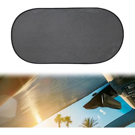 Parasol para ventana trasera de coche, visera parasol para bebés con ventosas, protección solar, 100 x 50 cm. (1/5)
