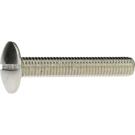 Reidl Flachrund-/Bordwandschrauben mit Schlitz M 8 x 60 A2 blank (1/4)