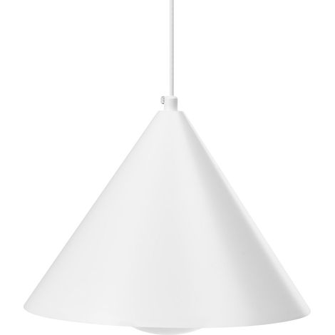 Lampadario in metallo bianco per soggiorno Leyre